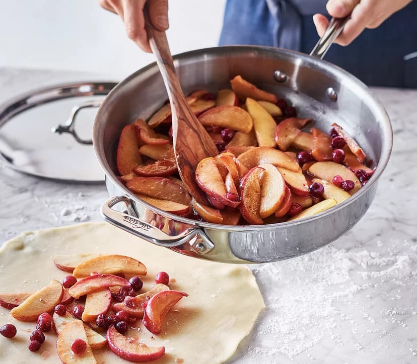 All-Clad stainless steel cookware is designed to last. The sturdy pots and pans distribute heat evenly and perform for decades.